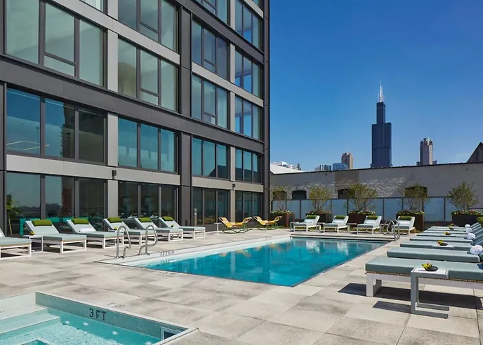 W Loop W Gym Pool Coworking Nr Uic Chi-438 Apartamento Chicago